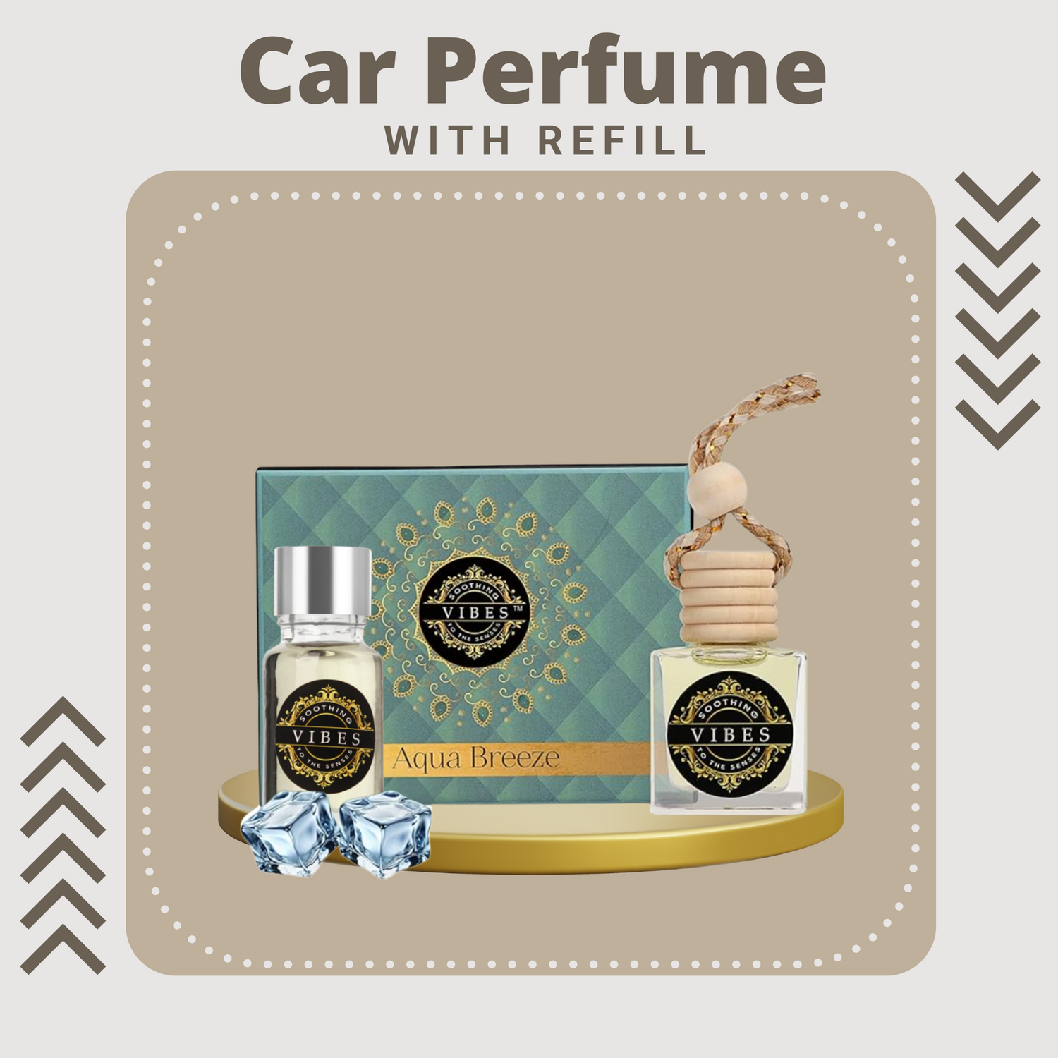 Car Perfume Hanging Pod With Refill