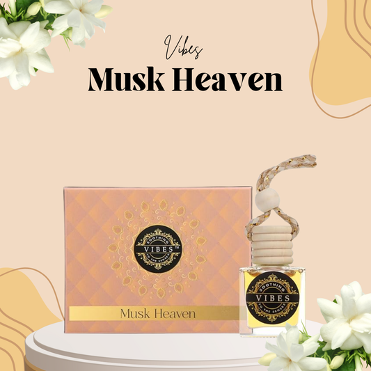 Car Perfume Hanging Pod 10ML Musk Heaven
