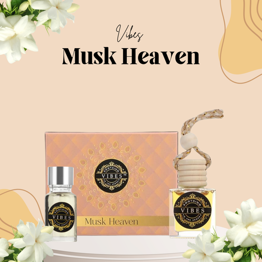 Car perfume Hanging Pod with refill 20ml (Musk Heaven)