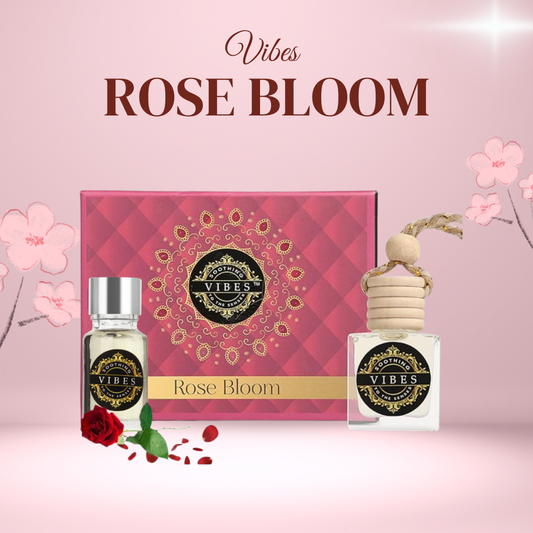 Car perfume Hanging Pod with refill 20ml (Rose Bloom)