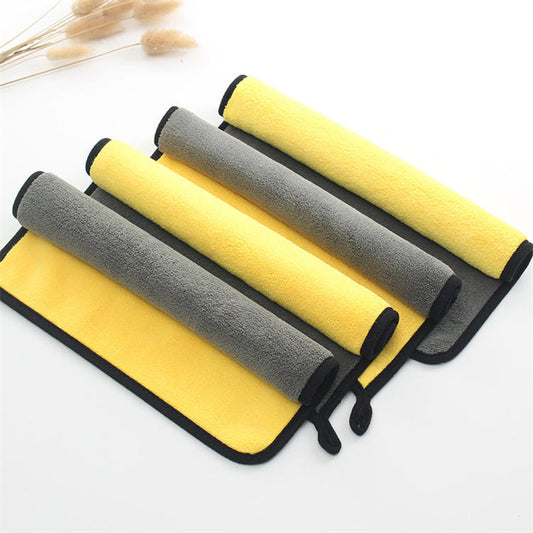 Microfiber Cleaning Cloth 40X40cm, 600GSM Multicolour (Pack 0f 2)