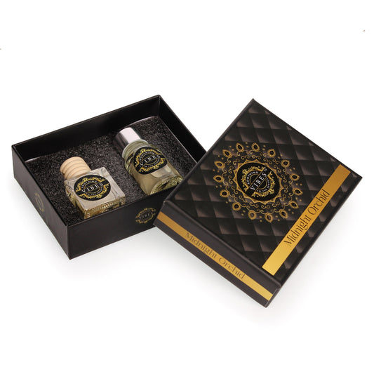 Car perfume Hanging Pod with refill 20ml (Midnight Orchid)